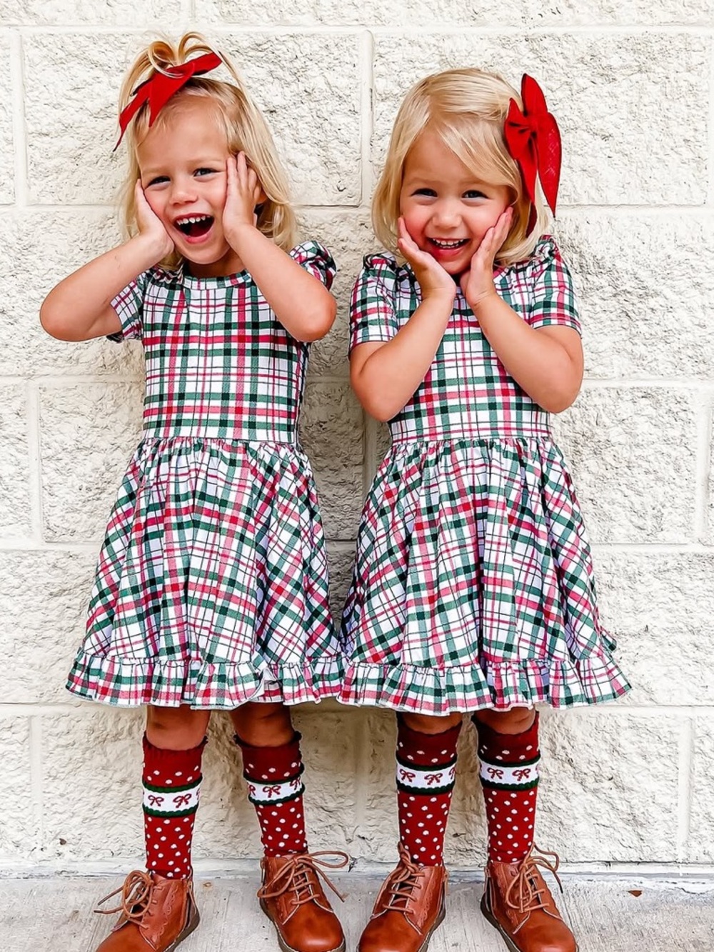 Nwot Little Stocking co girlhood plaid dress sz 5
